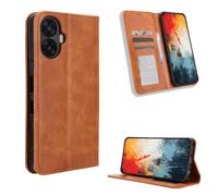 BellaCase TCL K70 NxtPaper 5G Coque, Étui Portefeuille, Marron | Coque Bracket, avec Des Fentes à Cartes, Style Flip, Boîtier Magnétique, Protection Entièrement Fermée