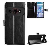 BellaCase ZTE Nubia P7 Pro 5G/Optus X Value 5G Coque [Étui Portefeuille] [Fonction Support] [Slots pour Cartes] [Couverture à Rabat Magnétique](Noir)