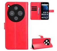 BellaCase ZTE Nubia P9 Pro 5G/Optus X Pro 2 5G Coque [Étui Portefeuille] [Fonction Support] [Slots pour Cartes] [Couverture à Rabat Magnétique](Rouge)