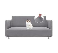 BellaHills Housse Canapé 2 Places,Protecteur de Canapé Antidérapant, pour SÖDERHAMN,Adaptée Aux Animaux domestiques,Surdimensionné 2 Places Canapé Largeur 172-190 cm,Gris Clair