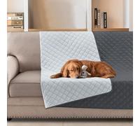 BellaHills Housse Canapé Extensible,Housse Canapé Chien Lavable 102x127CM,Protection Canapé Imperméable,Gris