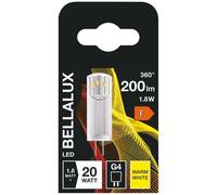 BELLALUX - Bellalux led dépoli capsule G4 1.8 W chaud 200 lm