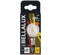 BELLALUX - Bellalux led dépoli sphère E14 2.5 W chaud 250 lm