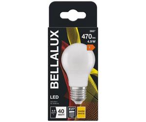 BELLALUX Bellalux led dépoli standard e27 4.9w chaud 470lm