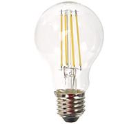 BELLALUX Lampe à LED, culot E27, blanc froid (4000K), filament clair, forme ampoule, en remplacement d'une ampoule classique de 60W, 1-pack