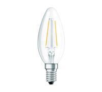BELLALUX Lampe LED, culot E14, Blanc froid (4000K), Filament clair, Forme de bougie, Remplacement d'une ampoule conventionnelle de 25W, 1-pack