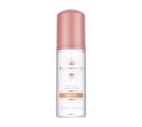 Bellamianta Crystal Clear Mousse bronzante instantanée à séchage rapide, faux bronzage végétalien dans un ton olive doré, sans traces et autobronzant express prêt à porter en 60 secondes pour tous