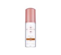 Bellamianta Crystal Clear Mousse bronzante instantanée à séchage rapide, faux bronzage végétalien dans un ton olive doré, sans traces et autobronzant express prêt à porter en 60 secondes pour tous