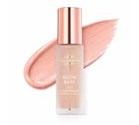 Bellamianta Luxury Tanning Glow Base, sérum illuminant, vitamine E, acide hyaluronique, niacinamide, application sous le maquillage, Golden Glow, hydratant, 30 ml