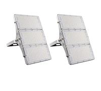 Bellanny 2 Pièces 300W Projecteur LED Extérieur, 30000LM Spot LED Extérieur, Lampe d'atelier LED Super Brillante Blanc Froid 6500K, IP65 Imperméable Eclairage de Sécurité, pour Jardin, Garage…