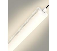 Bellanny Neon LED 115cm 40W 4000LM Reglette LED, 4500K Blanc Neutre Tube LED - Étanche IP65 Neon Led Garage pour Armoires, Ateliers, Sous-Sols, Bureaux, Grands Magasins