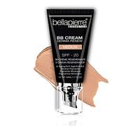 Bellapierre BB Crème SPF 20 | Correcteur, fond de teint et hydratant | Non toxique et sans paraben | Applicateur à pompe - 50 grammes - Medium