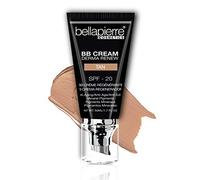 Bellapierre BB Crème SPF 20 | Correcteur, fond de teint et hydratant | Non toxique et sans paraben | Applicateur à pompe - 50 grammes - Tan