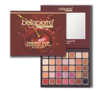 Bellapierre Cherry POP a fard a paupieres Palette de maquillage | 35 teintes colorees dans une gamme de miracments en satin mate et finitions de
