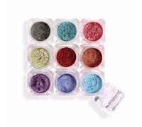 Bellapierre Shimmer Powder 9 Stack | Paraben Free Feryshadow | Vegan & Cruelty Free Eye Makeup - 9 Count - Fabulous