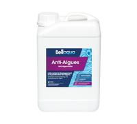 Bellaqua Anti-Algues Piscine 3L - Algicide Liquide sans Mousse - Prévention et Traitement des Algues - Compatible Tout Type de Piscine
