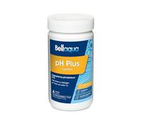 BELLAQUA pH-Plus 1 kg - Granulés pH+ Piscine et Spa Correcteur pH Rapide | Facile à utiliser, doseur inclus, verser directement dans l'eau, 100g / 10 m³ augmente pH de 0,1, compatible piscine et spa