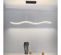 Bellastein Lampe à Suspension LED de Luxe - Table à Manger, Restaurant Moderne et Minimaliste, Comptoir de Bar (Noir)