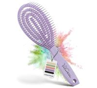 BellaValentino Brosse à cheveux sans tirer - Brosse démêlante pour femme, homme et enfant - Brosse démêlante - Parfait pour les boucles - Cheveux longs, courts et humides - Soin durable des cheveux