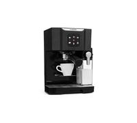 Klarstein BellaVita Machine à café multifonction 1450W 1,4L - mousseur de lait 0,4L - noir noir G
