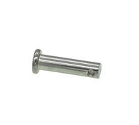 BELLAY Goupilles de chape M5 M6 M8 avec tête en acier inoxydable 304 Tête plate avec trou goupille goupille cylindrique (taille : M5 (10 pièces), couleur : 20 mm)