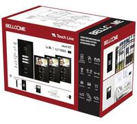 BELLCOME Electra Interphone vidéo Filaire Kit Complet Noir