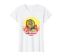 Belle araignée Paon Maratus Volans arachnide Insecte Insecte T-Shirt Graphique avec Valeur