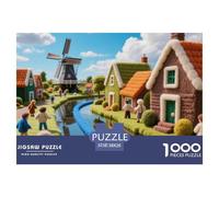 Belle Architecture Puzzle 1000 Pièces Educa Jouet en Bois Cadeau Unique De l'art De La Décoration Vue Jeu Éducatif Challenge Toy Adultes Et Enfants À Partir De 14 Ans 38x26cm/1000pcs