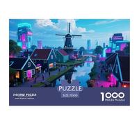 Belle Architecture Puzzle 1000 Pièces Educa Jouet en Bois Cadeau Unique De l'art De La Décoration Vue Jeu Éducatif Challenge Toy Adultes & Enfants des 14 Ans 70x50cm/1000pcs