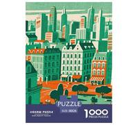 Belle Architecture Puzzle 1000 Pièces Educa Jouet en Bois Cadeau Unique De l'art De La Décoration Vue Jeu Éducatif Challenge Toy Adultes & Enfants des 14 Ans 38x26cm/1000pcs