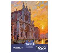 Belle Architecture Puzzle 1000 Pièces Educa Jouet en Bois Cadeau Unique Décoration Intérieure Vue Jeu Éducatif Challenge Toy Adultes & Enfants des 14 Ans 38x26cm/1000pcs