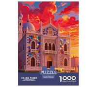 Belle Architecture Puzzle 1000 Pièces Educa Jouet en Bois Cadeau Unique Décoration Intérieure Vue Jeu Éducatif Challenge Toy Adultes & Enfants des 14 Ans 70x50cm/1000pcs