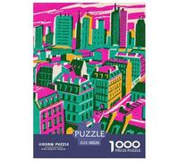 Belle Architecture Puzzle 1000 Pièces Educa Jouet en Bois Divertissement Créatif Décoration Intérieure Vue Jeu Éducatif Challenge Toy Adultes Et Enfants À Partir De 14 Ans 38x26cm/1000pcs