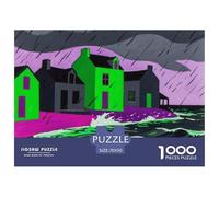 Belle Architecture Puzzle 1000 Pièces Educa Jouet en Bois Divertissement Créatif Décoration Intérieure Vue Jeu Éducatif Challenge Toy Adultes & Enfants des 14 Ans 70x50cm/1000pcs