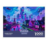 Belle Architecture Puzzle 1000 Pièces Educa Jouet en Bois Divertissement Créatif Décoration Intérieure Vue Jeu Éducatif Challenge Toy Adultes & Enfants des 14 Ans 70x50cm/1000pcs