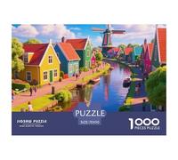 Belle Architecture Puzzle 1000 Pièces Educa Jouet en Bois Jeu D'Intelligence Décoration Intérieure Vue Jeu Éducatif Challenge Toy Adultes & Enfants des 14 Ans 70x50cm/1000pcs