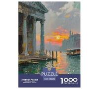 Belle Architecture Puzzle 1000 Pièces Educa Jouet en Bois Jeu D'Intelligence Décoration Intérieure Vue Jeu Éducatif Challenge Toy Adultes & Enfants des 14 Ans 38x26cm/1000pcs