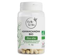 Belle & Bio Ashwagandha Bio Résistance Physique et Émotionnelle 90 gélules