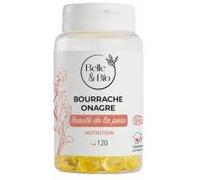 Belle & Bio Bourrache Onagre 120 Capsules - Pot 120 capsules