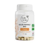 Belle&Bio | Gelée Royale Bio | 120 gélules | Fabriqué en France