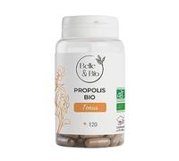 Parapharmacie en ligne > Compléments alimentaires > Compléments alimentaires pour la vitalité et les défenses immunitaires Belle&Bio Propolis Bio Gélules x 120