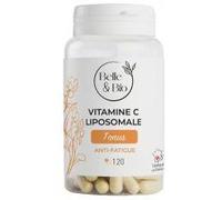 TONUS & ACTION ANTI-FATIGUE - Vitamine C Liposomale - 120 Gélules - Complément Alimentaire BELLE&BIO - Fabriqué en France