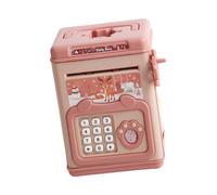 Belle boîte à monnaie avec empreinte digitale et mot de passe relaxant pour l'enseignement des enfants Responsabilité financière Outil de gestion de l'argent des enfants