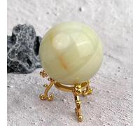 Belle boule de cristal en jade afghane pour décoration d'intérieur