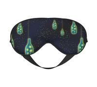 Belle bouteille de sous le ciel nocturne pour les yeux - Design mis à jour - Bloque la lumière - Pour homme et femme