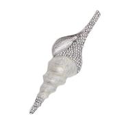Belle broche conque avec Accent alliage construction épinglette insigne à la mode pour les fêtes événement broche conque vintage