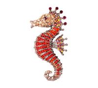 Belle broche hippocampe en alliage, délicate faite à la main, accessoire d ' épingle à revers pour femmes amoureux de la mode, épingle élégante