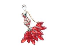 Belle broche Merman à Double usage, peut être portée comme pendentif ou épingle à revers, accessoire de robe de manteau pour, épingle à revers de fête en alliage