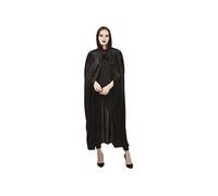 Belle cape noire avec capuche Velours 140 cm REF/16211 Homme/Femme, thème vampire, sorcier et sorcière - ptit clown