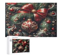 Belle de Noël Puzzles 1000 Pièces Educa Artistique Vacances de Noël Décoration Intérieure pour Adultes Et Enfants Assemblage Amusant Relaxation Challenge 1000 PCS